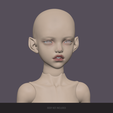 2_4.png BJD Doll Head Void version 2 for 33 cm (13 inches) Body