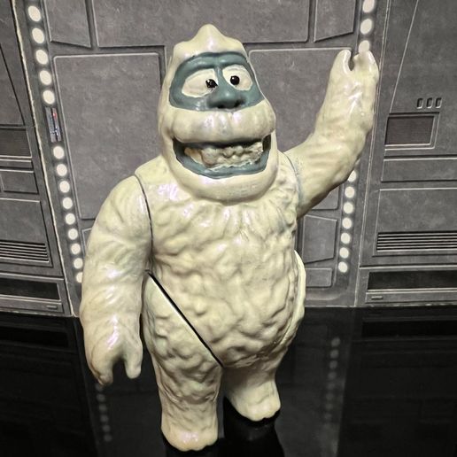 STAR WARS ADVENT CALENDAR 2022 DAY #21, VINTAGE ABOMINABLE EWOK FIGURE, 3.75", 1/18 KENNER, HASBRO