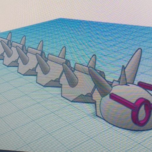 Blockapus-Rex 3D model