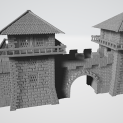 Fantasy City Walls