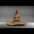 sorting hat.53.jpg STL file Sorting Hat・3D printable design to download