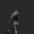 vampirella-3d-model-stl-2.jpg Vampirella Sexy Statue  STL File for 3D Print