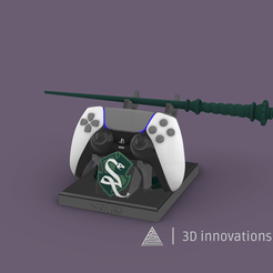 perspectivasuporte.png hogwarts legacy Slytherin (Harry Potter)  CONTROLLER STAND PS5 / XBOX SERIES / XBOX ONE + GIFT - COMMERCIAL USE