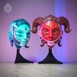 AH-9.jpg STL-Datei Harlekin & Hellekin・Design für 3D-Drucker zum herunterladen