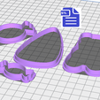 STL00453-3.png Candy Cookie Cutter Set
