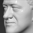 19.jpg President Bill Clinton bust 3D printing ready stl obj formats