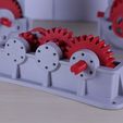 233e4eb5d44ff0bf1707d7879c2c4ef2_display_large.JPG Free STL file Industrial Spur Gearbox / Gear Reducer (Cutaway version)・3D printable object to download