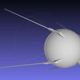 dgdgdgfdfggdf.jpg Sputnik Satellite 3D-Printable Detailed Scale Model