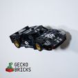 5.jpg Wall Mount for Ford GT40 MKII 1966 42223 Gecko Bricks