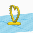 1.PNG heart trap 3d printable