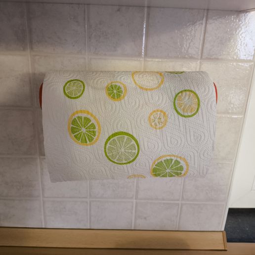 Paper towel holder (wall mounted) 3D model
