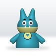 1.jpg Munchlax Pokemon STL file 3D Model Character Fanart