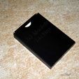 IMG_2141.JPG Free STL file 2.5" Hard Drive Sleeve・3D print model to download