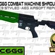FGC6GG-shroud-set.jpg FGC-6 G&G Combat Machine shroud set  airsoft
