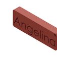 Angelina.JPG Keychains with names