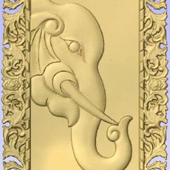 Ele.jpg Archivo STL gratis Elefante・Objeto de impresión 3D para descargar