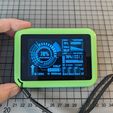PXL_20230326_103051686-1.jpg Case handheld (round frame) for *WT32-SC01 Plus* by wireless-tag an (ESP32 development board With 3.5 Inch LCD IPS Display Touch Screen)