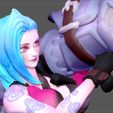 24.jpg JINX LEAGUE OF LEGENDS PRETTY sexy GIRL GAME ANIME CHARACTER LOL