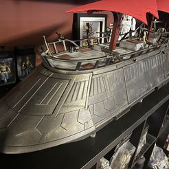 Render-16-copyright.jpeg Khetanna - Jabba the Hutt Sail Barge - 3.75" scale - diorama Scale