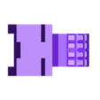 DCE_4_NoFrame.stl Dust Cover Ethernet Port