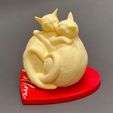 13.jpeg PURE LOVE 🐾❤️ Hugging Cats – Valentine’s Day 3D Print Decor