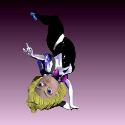 gwen-6.jpg STL file Spider Gwen - chibi style・Design to download and 3D print, lulimen2a
