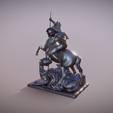 SanJorgeyeldragon_4.png Saint George and the Dragon statue for 3d print
