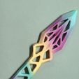 photo-01.jpg Stardust Lacerator Void-Ribbed Holographic Tactical Dagger 💫