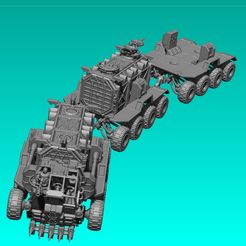 rendu_train_1.jpg STL file Transport trailer MONITORUM CONTAINER・3D printing model to download