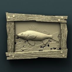 1.jpg Archivo STL gratis Pescado・Plan para descargar y imprimir en 3D