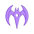 BATBEYOND-BATARANG-2-sided.STL BATMAN MÁS ALLÁ DE BATARANG