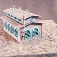 EH33.jpg N Scale Engine House