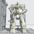 Final MHB04F-2- Mecha Hangar Bay 04 Fixture02.png -MHB04F2 - Mecha Hangar Bay 04 Hangar Fixture for MG 3D printing FILE