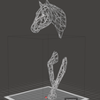 Screenshot-2023-06-04-at-11.32.22-PM.png 3D-Datei PFERD DRAHTGITTER WANDDEKOR (2 DESIGNS)・Design zum Herunterladen und 3D-Drucken