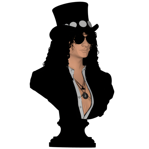 model-7.png slash guns n roses bust 3d model