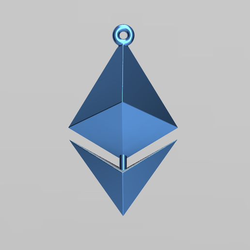 Etherium earring 3D model