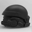 4.39.jpg Mass Effect Ryder helmet ready to 3dprinting