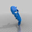 Right_Arm_No_Internal_Support.png Бесплатный STL файл LimbBo Foundation UK Lego Man with E-NABLE Prosthetic Arm・Шаблон для 3D-печати для загрузки