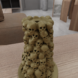 HighQuality.png 3D Skeleton Flower Vase with 3D Print Stl File & Skull Vase, Home Decor, Skeleton Decor, 3D Printing, Ready to Print, 3D Printed Gifts