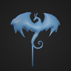 Dragon_1.png Archivo STL Dibujos animados Puffy Dragon・Objeto para impresora 3D para descargar