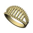 Braided-Double-Diamond-lip-ring-size7-8-05.jpg Fichier STL Bague mode à lèvres diamantées en treillis métallique tressé Tailles US 7 8 Modèle d'impression 3D・Modèle pour imprimante 3D à télécharger