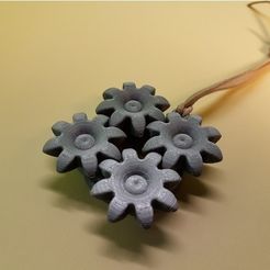 f53eb4c5a195b55fe25f1018f427e372_preview_featured.jpg Download free STL file Flower gear • 3D printable object, NOP21