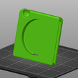 civic wireless charger slicer image.PNG Free 3D file Honda Civic Wireless Phone Charger・3D printing template to download