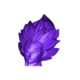 STL_Head.stl Dragon Ball Z Vegeta Fan Art Bust