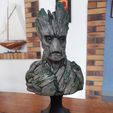 Groot Buste Groot Sculpture