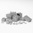 Showcase_cults.jpg 3D file Farm produce pack - 1/35 scale fruits, vegetables, crates and baskets・3D printing idea to download