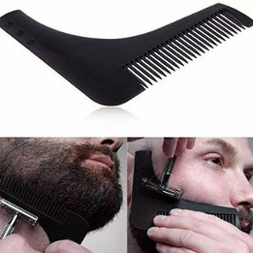 cut.jpg Файл STL Beard comb・Модель для печати в 3D скачать, avinomatias99