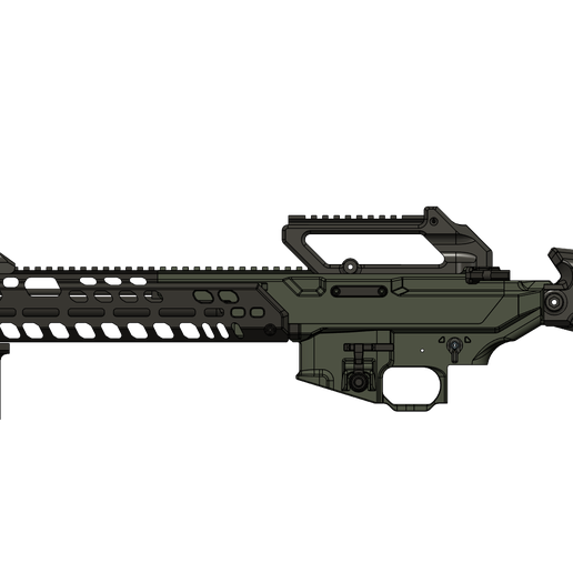🔫 THE 556-la16 basic kits (FULL)・ STL File for ・Cults