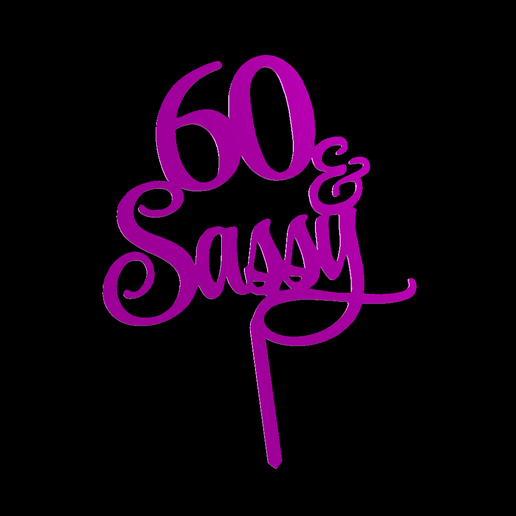 60 & Sassy 3D model