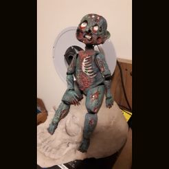 Zombiedoll.jpg STL file Living Dead Ghoul Doll・3D printable model to download